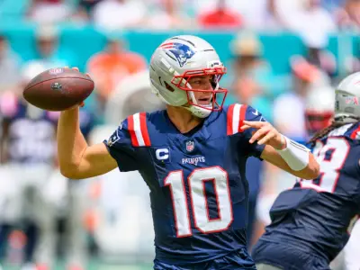 Drake Maye talks silencing critics, Mike Vrabel’s sideline sprint, and more on WEEI