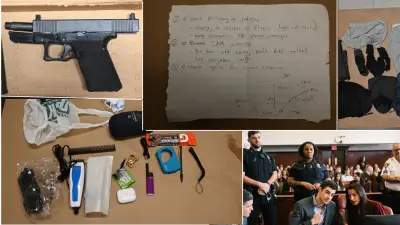 ‘FBI Slower Overnight’: New Photos Show Luigi Mangione’s Gun, Calvin Klein Underwear and Scrawled Notes Describing Escape Plans