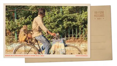 Greetings from New Delhi, India, where performing monkeys spark delight -- and ambivalence