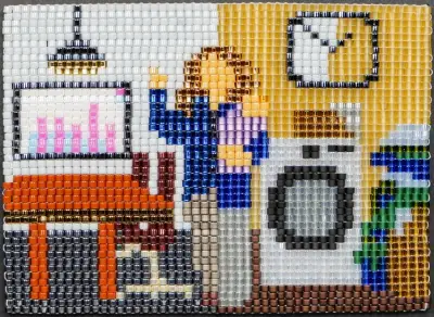 ‘Seeing the world in bead color’