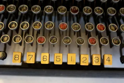 How this long-lost Chinese typewriter from the 1940s changed modern computing