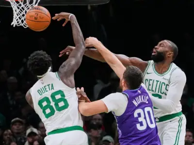 Jusuf Nurkic makes last-second putback to lift the Jazz past the Celtics, 105-103