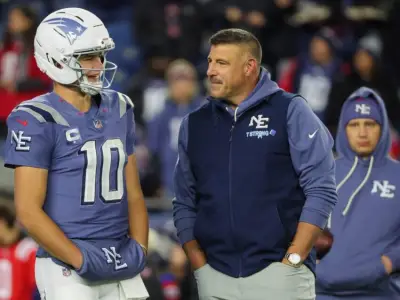 Mike Vrabel points to Drake Maye for why he ended up with Patriots over Jets, other suitors last offseason