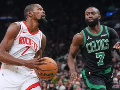 Kevin Durant, Rockets pummel exhausted Celtics to snap three-game winning streak: 6 takeaways