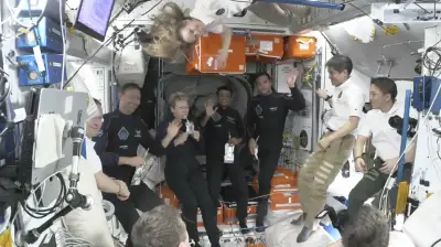 4 astronauts splashdown on SpaceX capsule to end Axiom Space's private Ax-4 mission