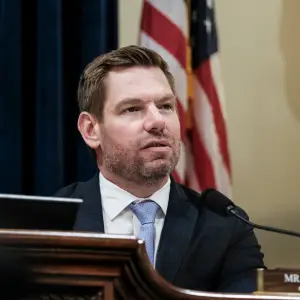Swalwell Denies Allegations of Fraud and Says Trump is Targeting Him