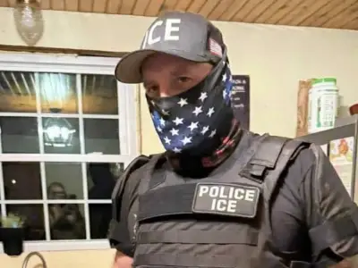 Middle school principal in Maine draws criticism after dressing as ICE agent for Halloween