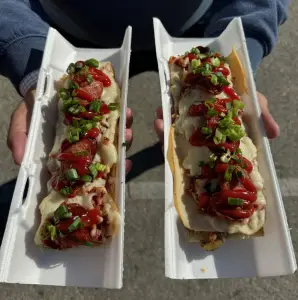 Polish French bread pizza fuels the I Love Grill & Lemonade food truck for its return to the next Monday Night Foodball