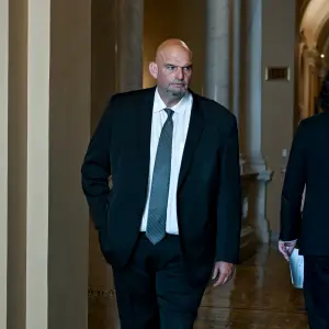 Fetterman Is Released From the Hospital After a Fall