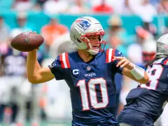 Drake Maye talks silencing critics, Mike Vrabel’s sideline sprint, and more on WEEI