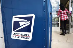 Your ballot or other mail may not get postmarked by USPS the day it's dropped off