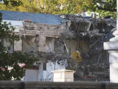 The White House starts demolishing part of the East Wing to build Trump’s ballroom