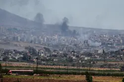 Israel strikes in Damascus as Syrian forces clash with Druze groups